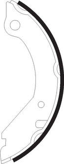 Mintex Brake Shoes fits -Volvo MFR106 (also fits other vehicles)