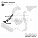 Borg & Beck Turbo Hose Part No -BTH1205