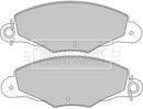 Borg & Beck Brake Pad - Front - BBP1648