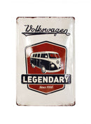 VW T1 Bus Metal Sign - Legendary