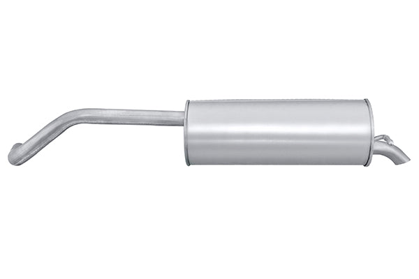 FAURECIA 8LD 366 035-361 Rear Muffler - Easy2Fit® Kit - fits SKODA FABIA II (542)