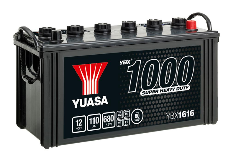 Yuasa YBX1616 Super Heavy Duty Battery - 1616