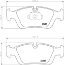 Mintex Brake Pad & Disc Kit fits -Alpina BMW MDK0262 (also fits other vehicles)