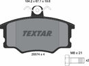 Textar Brake Pad Set - 2057402