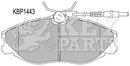 Key Parts Brake Pad Set -KBP1443