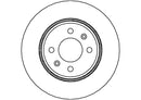 Disctech Brake Disc - Fits Porsche, Saab - ABD3455 - Front Axle