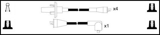 ElectroSpark Ignition Lead Set - OEK384