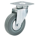 Draper Rubber Castor Plate-100mm DIA - 65478