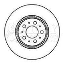 Key Parts Brake Disc Single Part No -KBD5899S