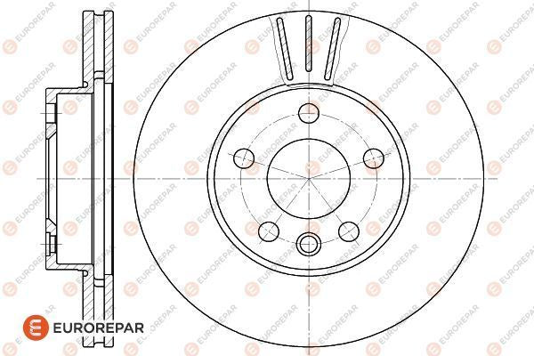 Eurorepar Brake Disc - 1618883280
