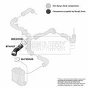 Borg & Beck Turbo Hose Part No -BTH1132