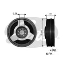 Gates DriveAlign Torsional Vibration Damper - TVD1030