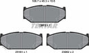 Textar Brake Pad Set - 2396302