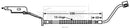 Borg & Beck Brake Hose Part No -BBH7550