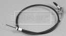 Borg & Beck Brake Cable - RH -BKB3050