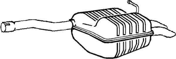 Klarius VW724W - Box With Tail Pipe