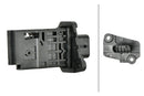 HELLA 8ET 358 166-481 Mass Air Flow Sensor - 4-pin connector - Bolted - without housing