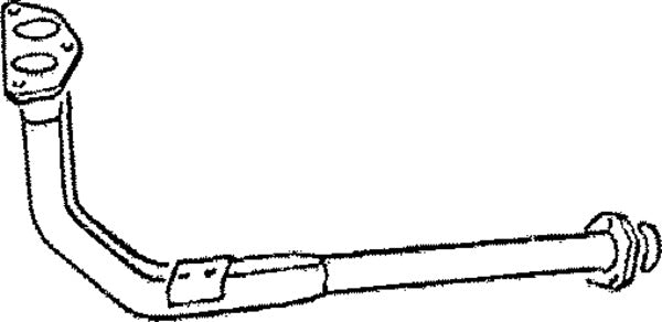 Klarius VO132K - Twin Front Pipe  - Fits Volvo 740 2.0,2.3