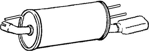 Klarius GM115H - Box With Tail Pipe