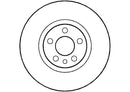 Disctech Brake Disc - Fits Citroën - ABD2105 - Front Axle