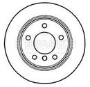 Borg & Beck Brake Disc Pair Part No -BBD4707