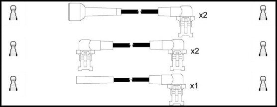 ElectroSpark Ignition Lead Set - OEK141