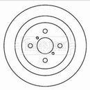 Borg & Beck Brake Disc Pair Part No -BBD4601