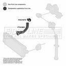 First Line Turbo Hose Part No -FTH1363