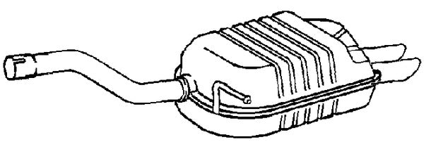 Klarius VW899M - Box With Tail Pipe