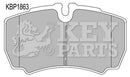 Key Parts Brake Pad Set -KBP1863
