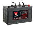 Yuasa YBX3665 - 3665 3000 Series Super Heavy Duty Commercial Battery - 4 Year Warranty