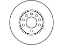 Disctech Brake Disc - Fits Cadillac - ABD2048 - Front Axle