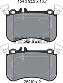 Textar Brake Pad Set - 2521905