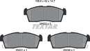 Textar Brake Pad Set - 2442302