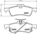 Daihatsu Toyota Brake Pad Set - Padtech PAD2914