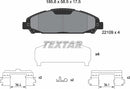 Textar Brake Pad Set - 2210901