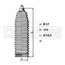 First Line Steering Gaiter Kit Part No -FSG3488