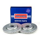 Borg & Beck Brake Disc Pair Part No -BBD4640