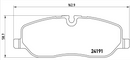 Brembo Brake Pad Set - P44014