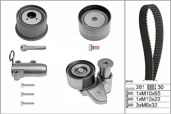 INA Timing Belt Set - Part No - 530048010