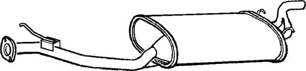 Klarius HA254B - Box With Tail Pipe