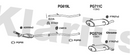 Klarius PG619L - Catalyst Repair Pipe  - Fits Peugeot 206 2.0HDi