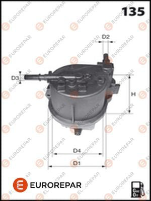 Eurorepar Fuel filter - 1611658680
