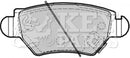 Key Parts Brake Pad Set -KBP1687