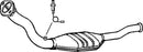 Klarius 321074 - Catalyst Type Approved Withpip  - Fits Peugeot 406 2.0i