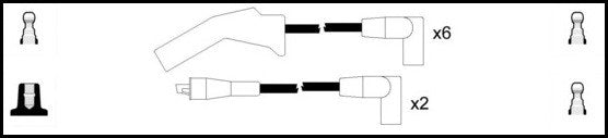 ElectroSpark Ignition Lead Set - OEK060