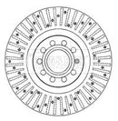 Borg & Beck Brake Disc Single Part No -BBD5791S