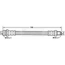 Borg & Beck Brake Hose Part No -BBH7110