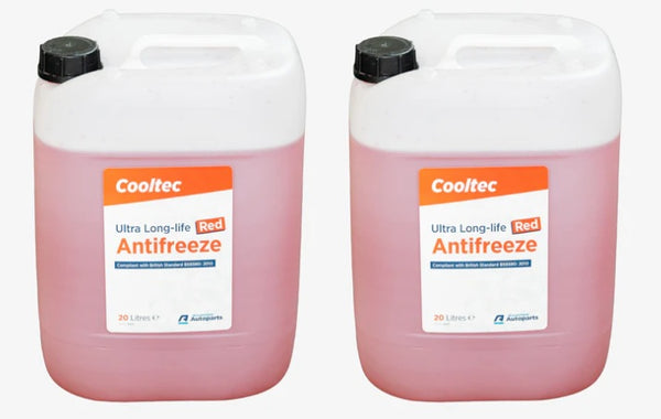 2x 20L Red Antifreeze Offer