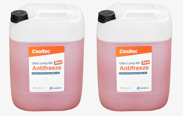 2x 20L Red Antifreeze Offer